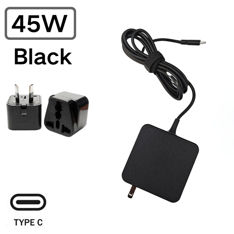 Cargue la imagen en el visor de la galería, [45W][Type-C] Universal Nintendo Switch Lenovo ASUS DELL XPS  Laptop AC Wall Travel Charger Travel Adapter - Polar Tech Australia
