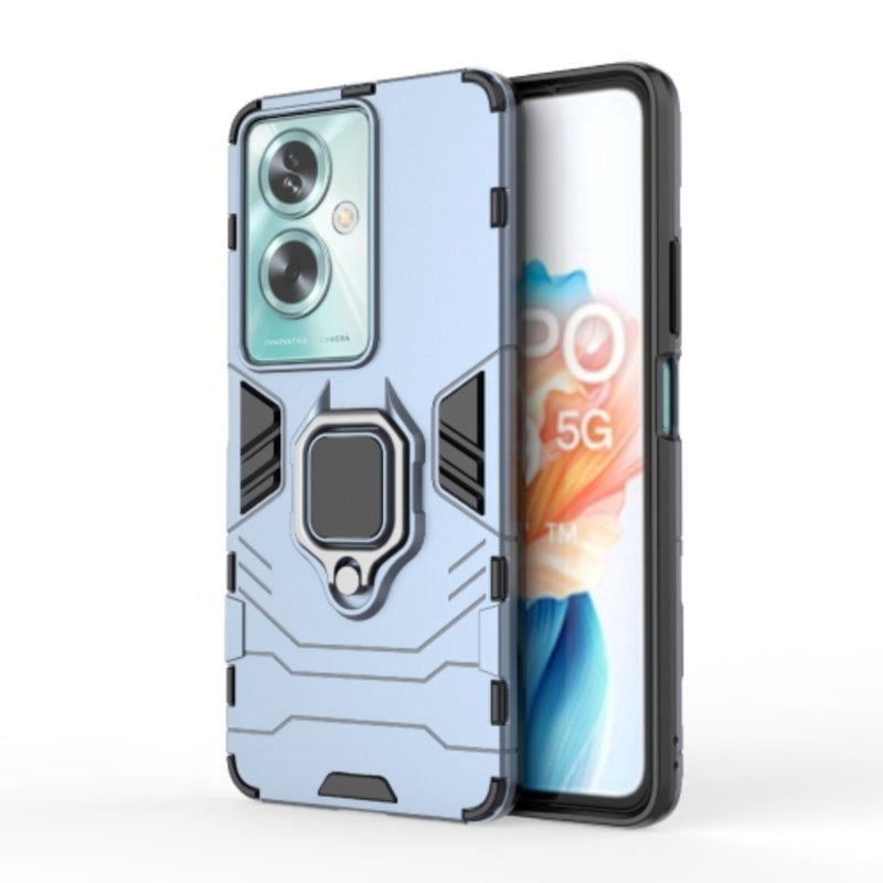 Cargue la imagen en el visor de la galería, OPPO A79 5G (CPH2557, CPH2553) - Heavy Duty Armor Case With Ring Holder Stand - Polar Tech Australia
