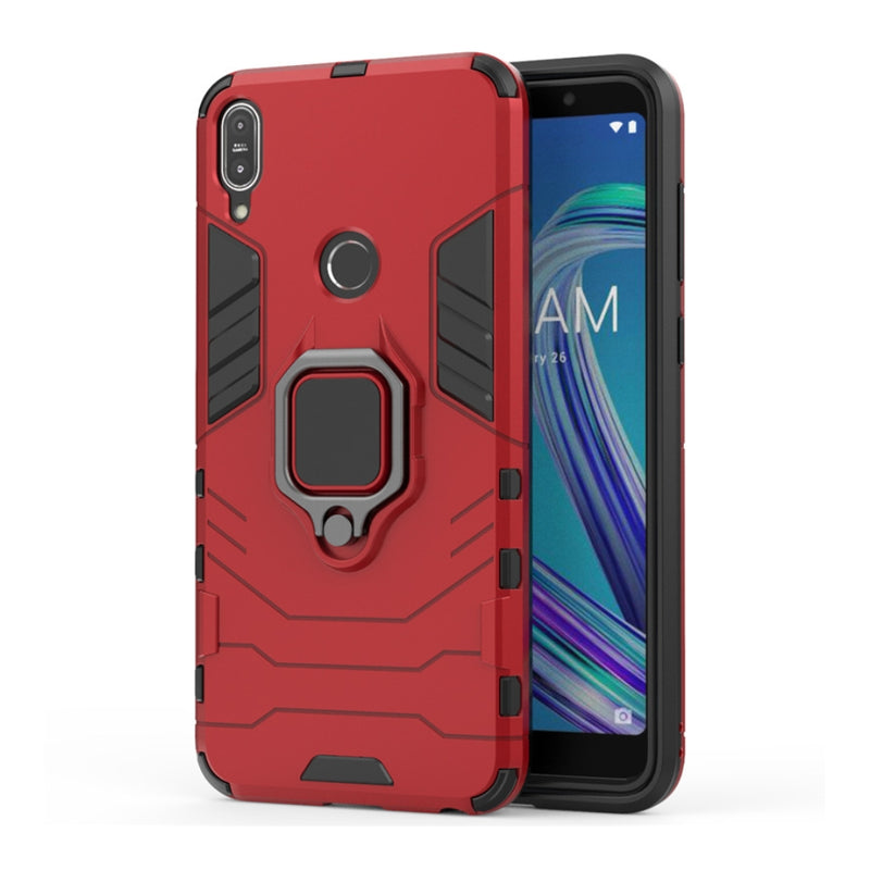 Load image into Gallery viewer, Asus Zenfone Max Pro (M1) ZB601KL/ZB602KL - Heavy Duty Armor Case With Ring Holder Stand - Polar Tech Australia
