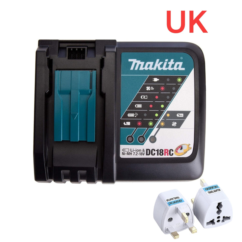 Cargue la imagen en el visor de la galería, [DC18RC][7.2V~18V-9.0A] Genuine Original Makita Fast Charger Electrical Tool Li-ion Battery - Replacement Charger - Polar Tech Australia
