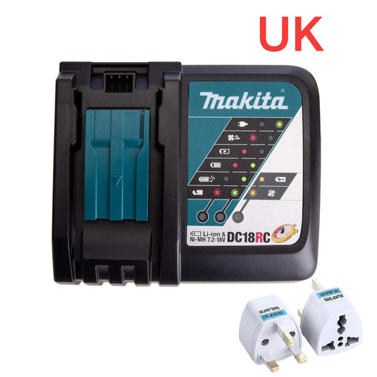 [DC18RC][7.2V~18V-9.0A] Genuine Original Makita Fast Charger Electrical Tool Li-ion Battery - Replacement Charger - Polar Tech Australia