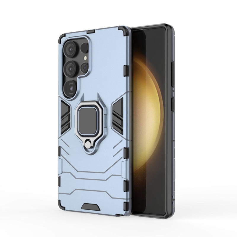 Load image into Gallery viewer, Samsung Galaxy S20 (SM-G980, SM-G981) - Heavy Duty Armor Case With Ring Holder Stand
