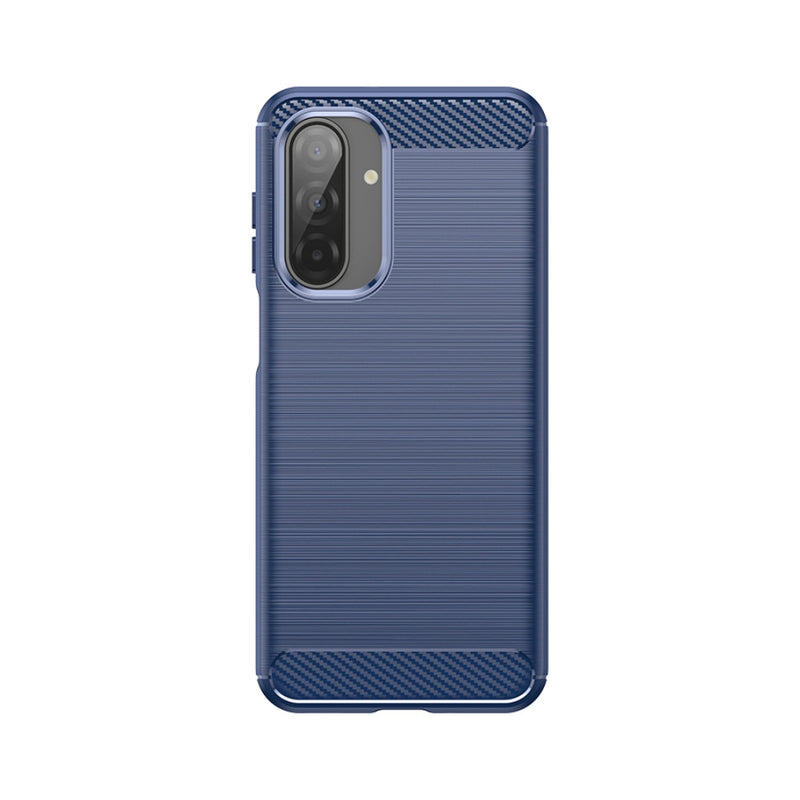 Load image into Gallery viewer, Samsung Galaxy A17 (SM-A176) - Carbon Fiber Brushed Texture TPU Phone Case
