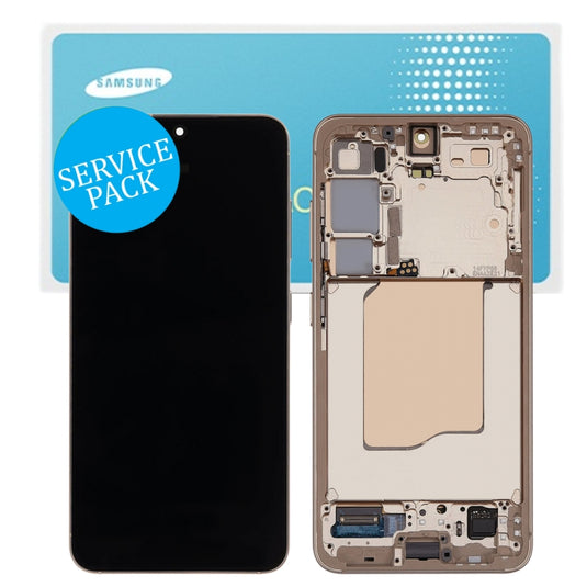 [Samsung Service Pack] Samsung Galaxy S25 5G (SM-S931B) OLED LCD Touch Digitizer Screen Assembly With Frame