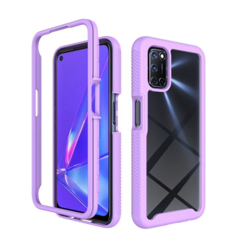 Chargez l&#39;image dans la visionneuse de la galerie, OPPO A52 / A72 / A92 - Transparent TPU + PC Anti-Drop Phone Case - Polar Tech Australia

