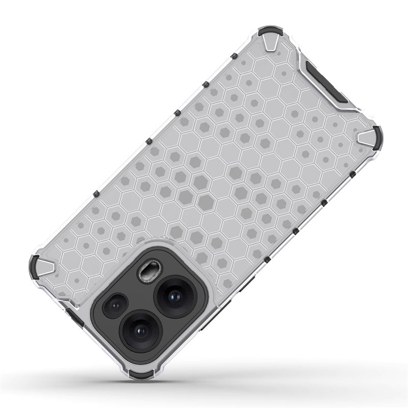 Load image into Gallery viewer, OPPO Reno13 Pro 5G (CPH2697) - Honeycomb Transparent Shockproof Protection Case - Polar Tech Australia
