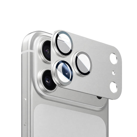 Apple iPhone 18 Pro / Max - Full Coverage Frosted Metal Camera Lens Protector