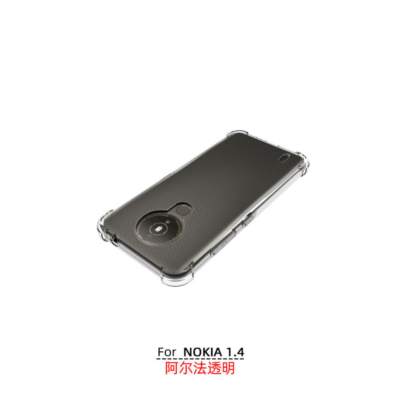 Load image into Gallery viewer, Nokia 1.4 - AirPillow Cushion Transparent Soft Clear TPU Four Corners Protective Case - Polar Tech Australia
