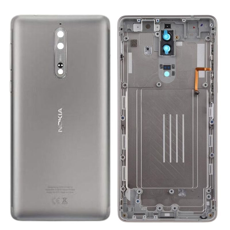 Load image into Gallery viewer, [With Camera Lens] Nokia 8 (TA-1004)- Back Rear Housing Frame - Polar Tech Australia
