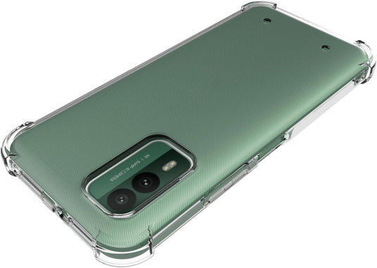 Nokia XR21 - AirPillow Cushion Transparent Soft Clear TPU Four Corners Protective Case - Polar Tech Australia