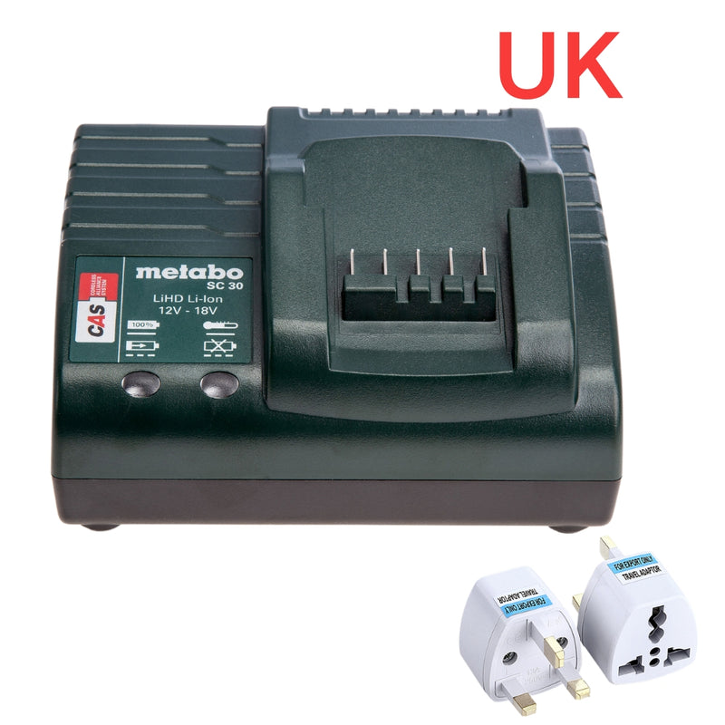 Cargue la imagen en el visor de la galería, [SC 30][10.8V-2.6A] Genuine Original Metabo Fast Charger Electrical Tool Li-ion Battery - Replacement Charger - Polar Tech Australia
