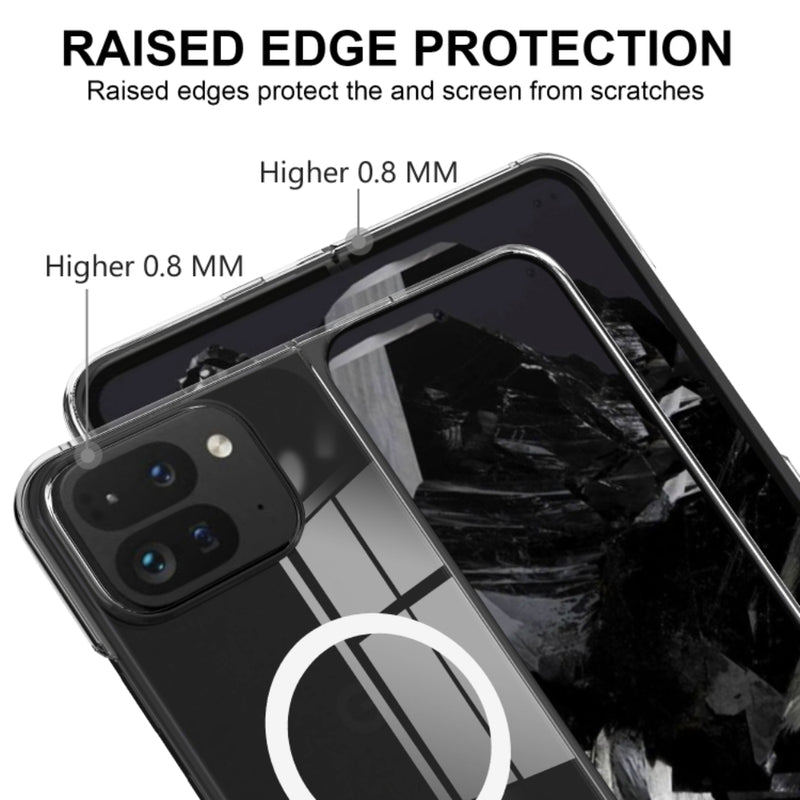 Cargue la imagen en el visor de la galería, Google Pixel 9 Pro Fold - Scratchproof PC Transparent MagSafe Phone Case - Polar Tech Australia
