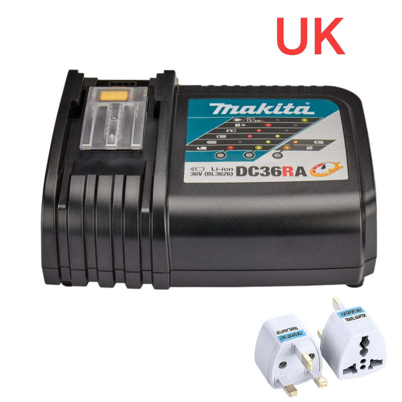 Cargue la imagen en el visor de la galería, [DC36RA][36V-9.0A] Genuine Original Makita Fast Charger Electrical Tool Li-ion Battery - Replacement Charger - Polar Tech Australia
