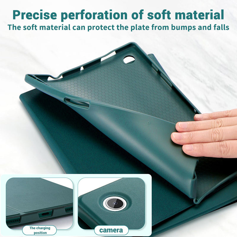 Load image into Gallery viewer, Samsung Galaxy Tab S10 FE Plus 13.1&quot; (2025) Smart Wireless Trackpad Keyboard Mouse Flip Case
