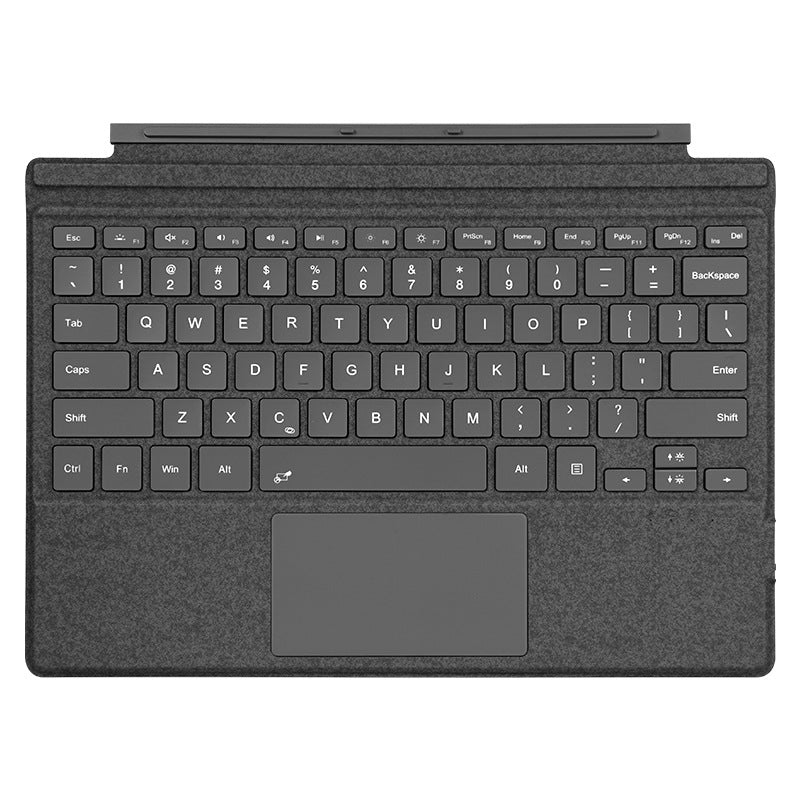 Load image into Gallery viewer, [With RGB Backlit] Microsoft Surface Pro 8/9/10/X/11 - Compatible with Lightweight Wireless Bluetooth Magnetic Touch Keyboard
