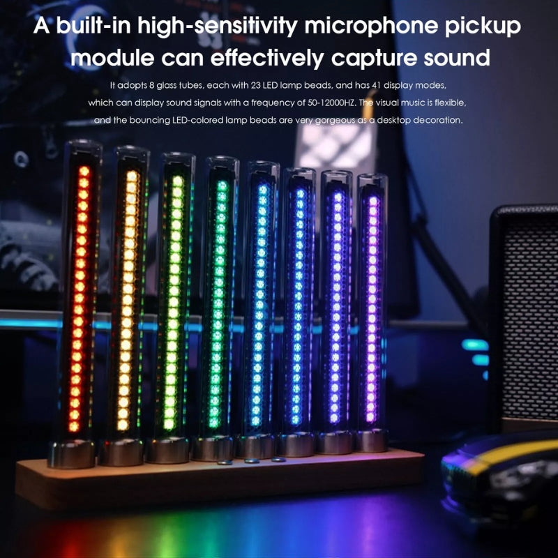 Cargue la imagen en el visor de la galería, Music Spectrum Light VU Meter Analog Glow Tube Level Indicator Pickup Light
