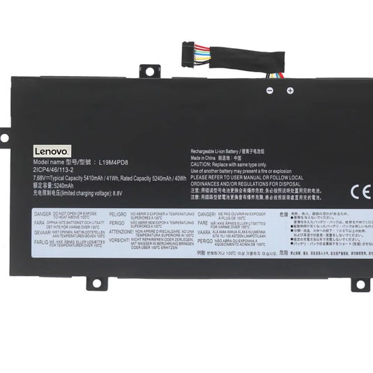 [L19M4PD8] Lenovo Yoga DUET 7-13IML05-82AS0011TW/7-13IML05-82AS00CKKR Replacement Battery - Polar Tech Australia