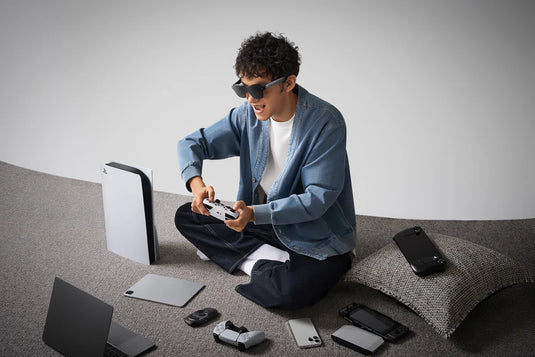 FFalcon RayNeo AR Glass Air 2 - Portable Pocket 201" 120Hz AR VR XR Glass Wearable Monitor - Polar Tech Australia