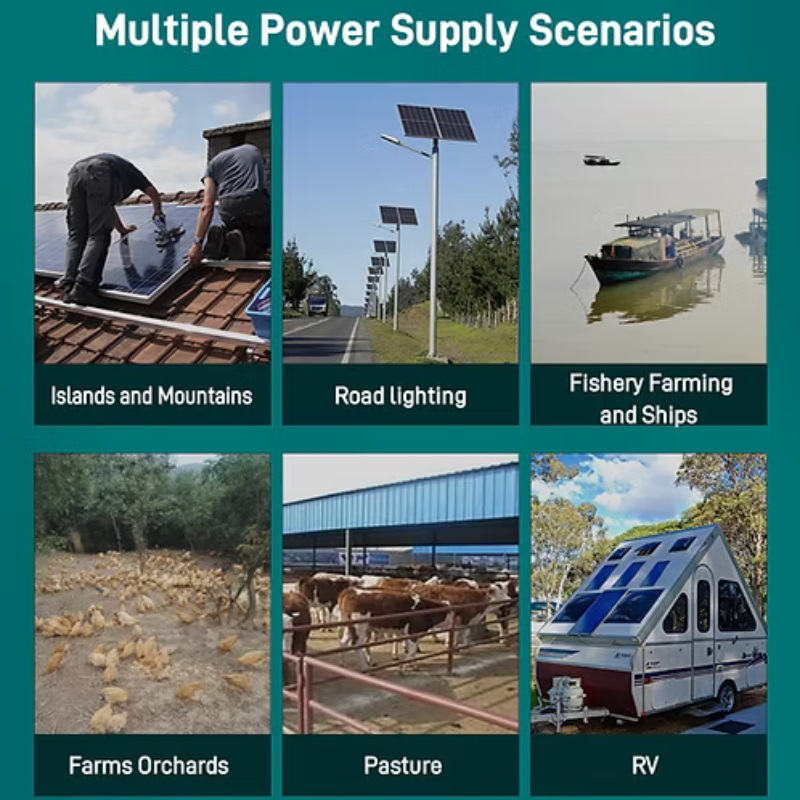 Load image into Gallery viewer, [240W Solar Panel + 120Ah Battery] Universal 12V Output Solar Energy Power System Power Supply For CCTV Camera WIFI Bridge - Polar Tech Australia
