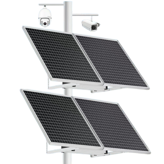[240W Solar Panel + 120Ah Battery] Universal 12V Output Solar Energy Power System Power Supply For CCTV Camera WIFI Bridge - Polar Tech Australia