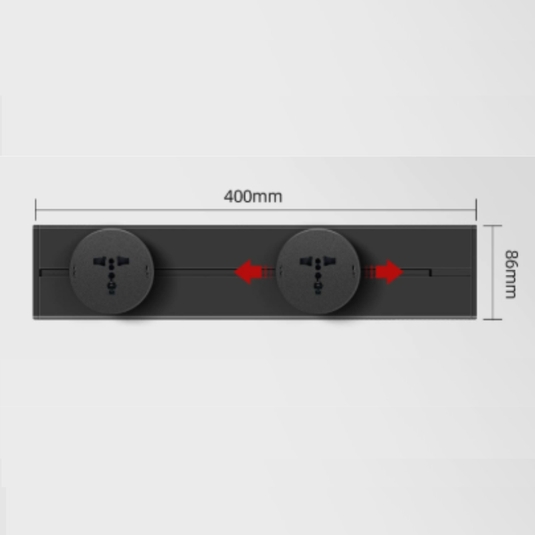 [TUYA Smart Home] Magnetic Track Rail Power Stripes Wall Socket Outlet Plug System APP Control