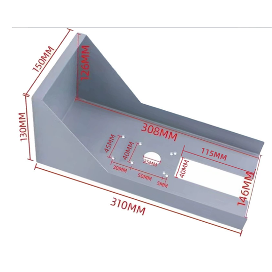 Universal Large Metal Outdoor Waterproof Cover Rain Proof Shell For Access Control Attendance Machine Intercom