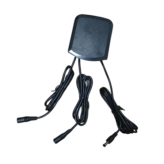 IP66 Outdoor 12V DC Power 1 Male to 2 Female Splitter Jointer Adapter Connector Plug Cable 5.5mm x 2.1mm 5.5mm x 2.5mm