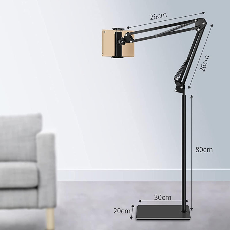 Chargez l&#39;image dans la visionneuse de la galerie, [PT-X52] Universal Flexible Adjustable Floor Mobile Phone Tablet Holder Stand
