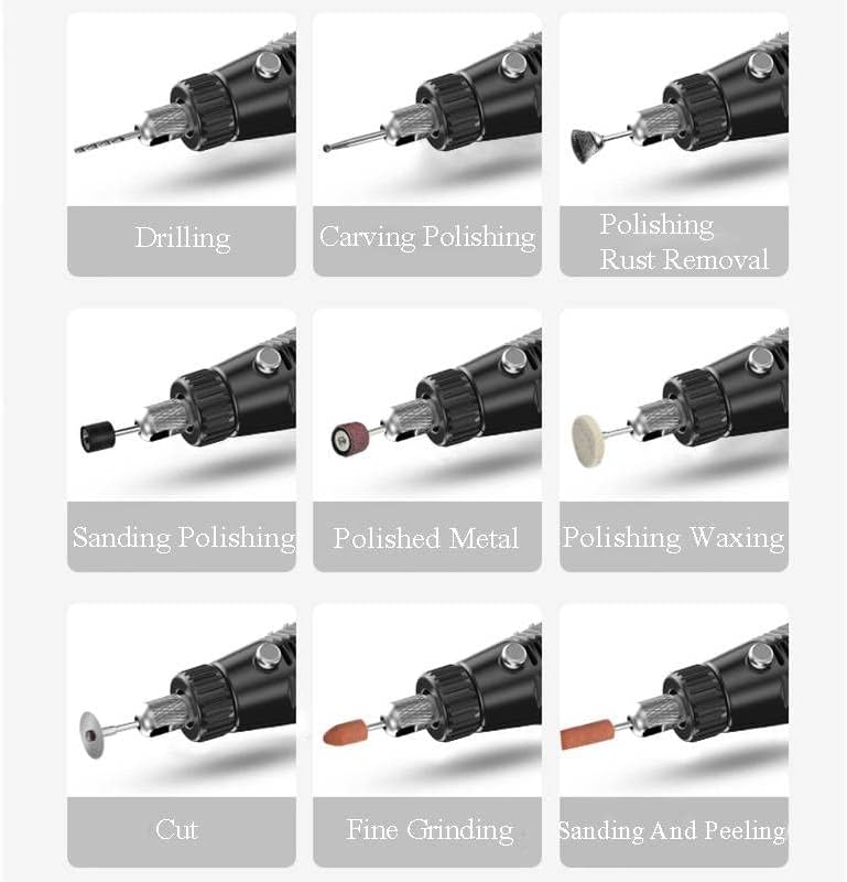 Load image into Gallery viewer, [31 in 1] Komax 12V 5-Speed Touch Screen Portable Type-C Chargeable Powerful Multifunction Polishing Pen Grinding Grinder Hand DIY Tool - Polar Tech Australia
