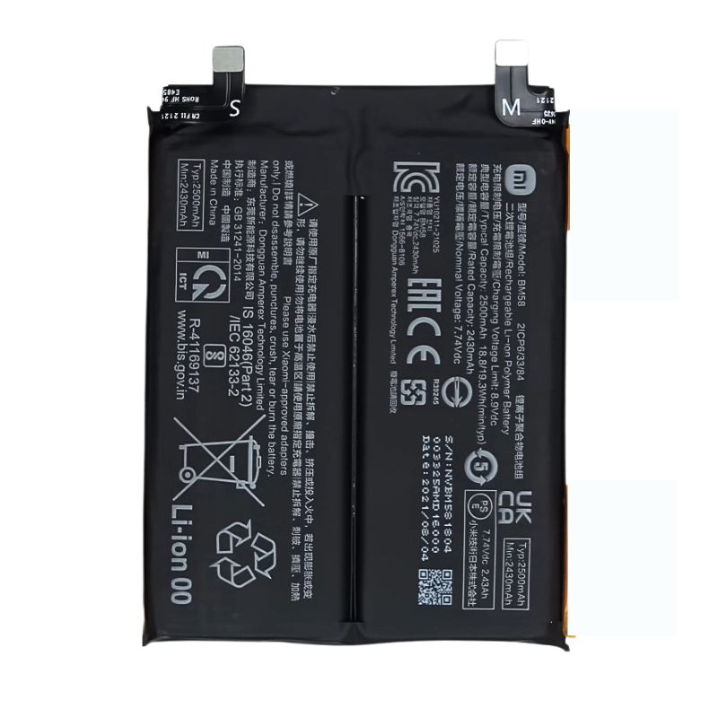 Load image into Gallery viewer, [BM58] XIAOMI 11T Pro Replacement Battery - Polar Tech Australia
