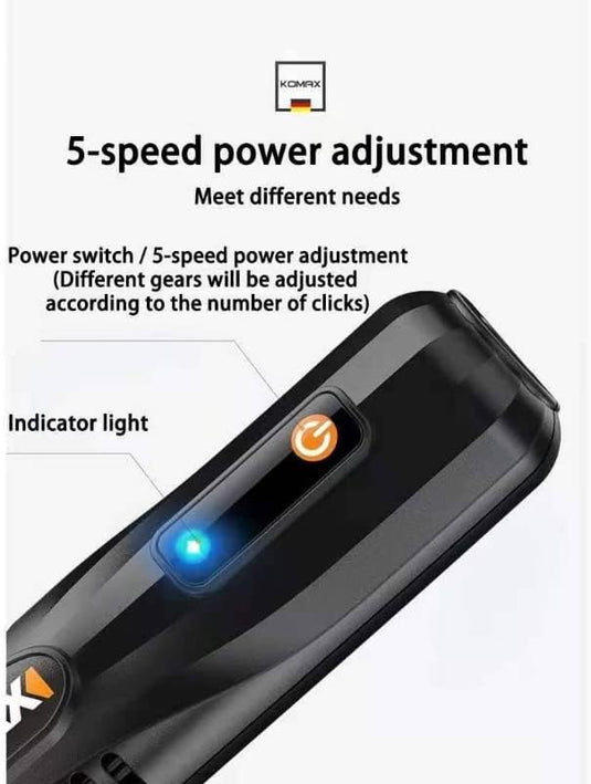 [31 in 1] Komax 12V 5-Speed Touch Screen Portable Type-C Chargeable Powerful Multifunction Polishing Pen Grinding Grinder Hand DIY Tool - Polar Tech Australia