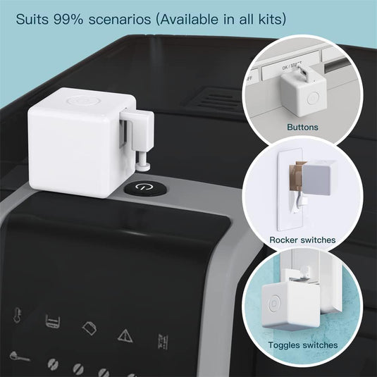 [TUYA Smart Home] Tuya Moes Smart Fingerbot Plus Bluetooth Switch Remote Control Button Pusher Finger Robot Fingerbot