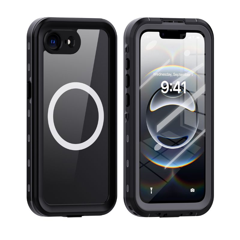Chargez l&#39;image dans la visionneuse de la galerie, [MagSafe Compatible][Dot Series] Apple iPhone 16e Redpepper IP68 Waterproof Heavy Duty Tough Armor Case With Lanyard - Polar Tech Australia
