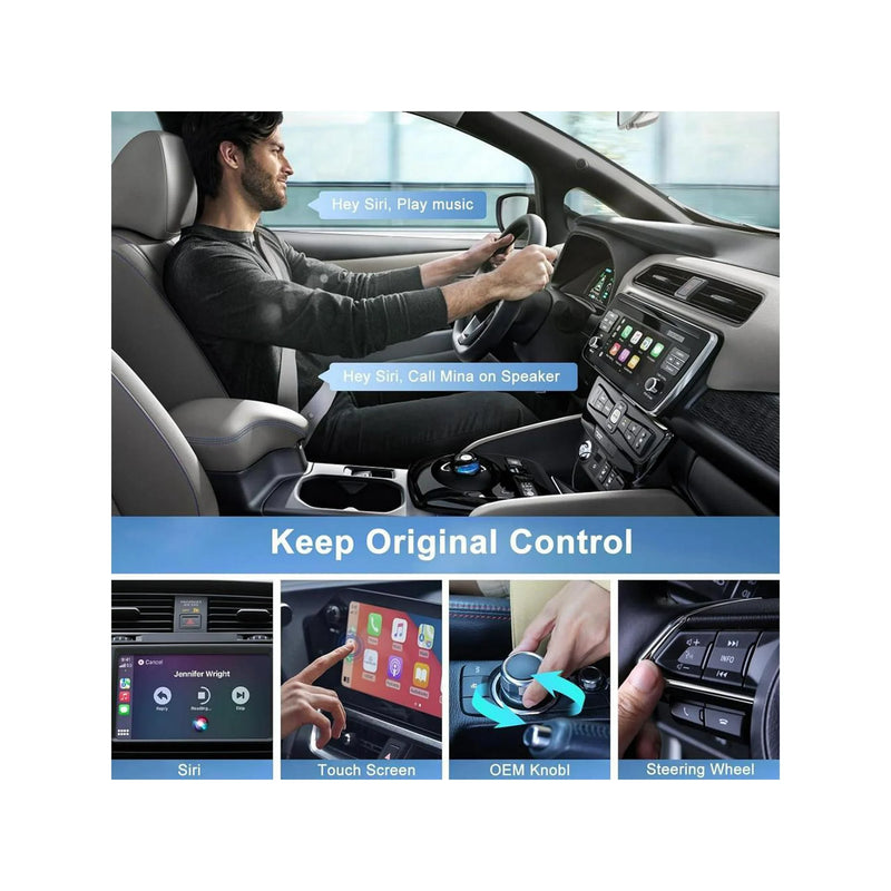 Load image into Gallery viewer, Plug and Play Mini Wireless CarPlay USB Adapter or iPhone 11/12/13/14/15/16 - Polar Tech Australia
