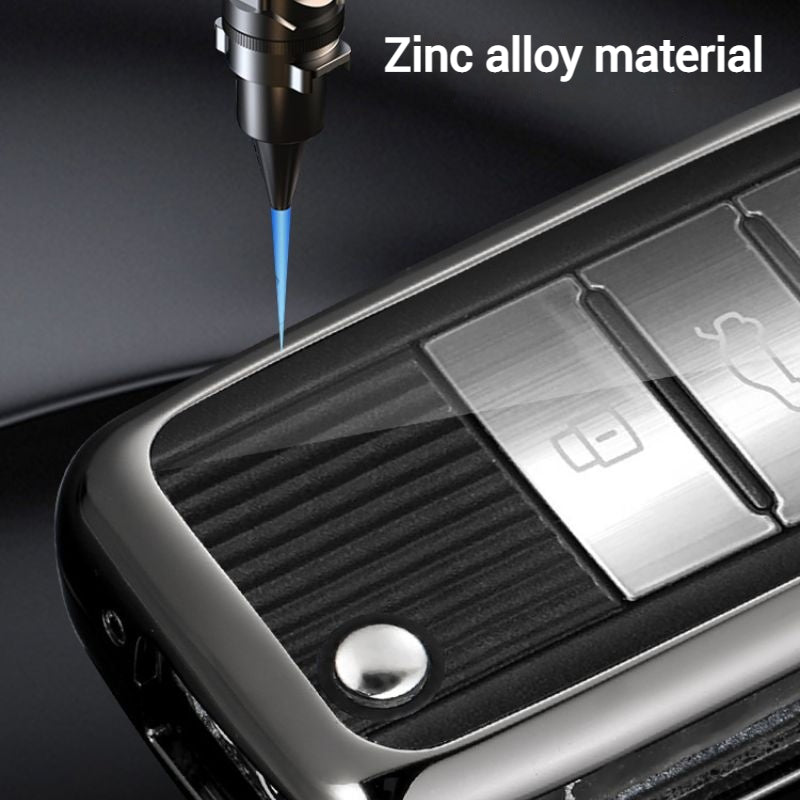 Chargez l&#39;image dans la visionneuse de la galerie, MG Zinc Alloy + PU Leather Car Key Fob Case Cover For MG3, MG5, MG6, MG7, ZST, ZS, GS, MG ONE, MG4 EV
