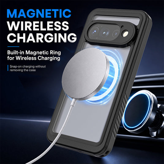 [FS Series][Magsafe Compatible] Google Pixel 11 - Redpepper Full Covered Waterproof Heavy Duty Tough Armor Case