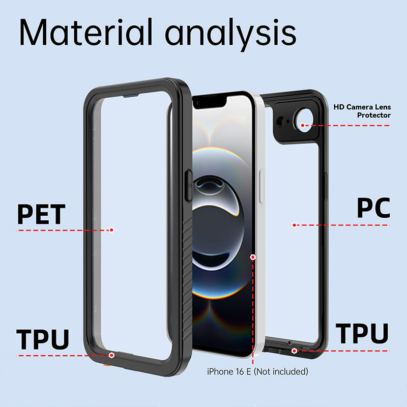 Load image into Gallery viewer, [FM Series] Apple iPhone 16e - Redpepper Full Covered Waterproof Heavy Duty Tough Armor Case - Polar Tech Australia
