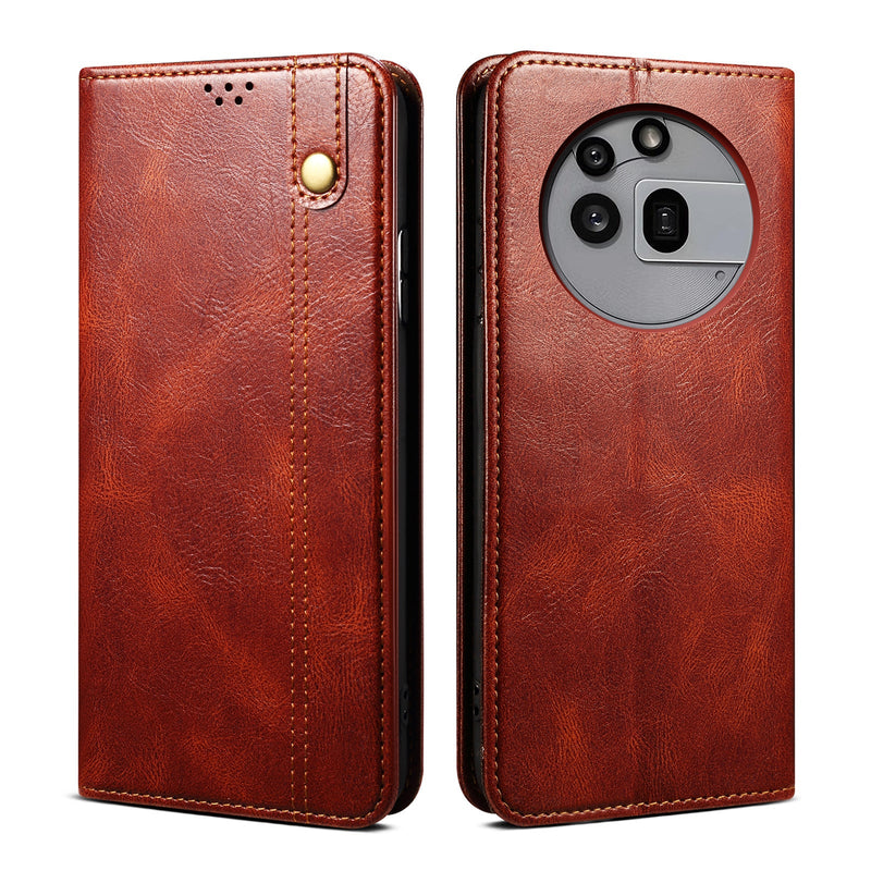 Chargez l&#39;image dans la visionneuse de la galerie, [With Card Slot] Nothing Phone (3a)/Pro Premium PU leather Flip Wallet Stand Cover - Polar Tech Australia
