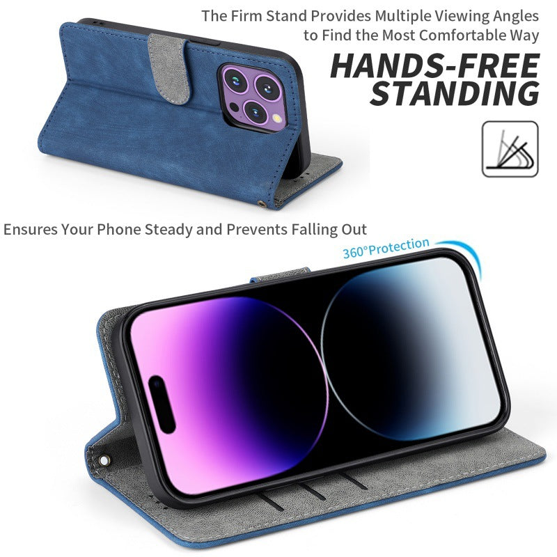 Load image into Gallery viewer, [With Card Slot][With Lanyard] Nothing Phone (3a)/Pro Multi Functional Buckle Flap Wallet Series Case - Polar Tech Australia
