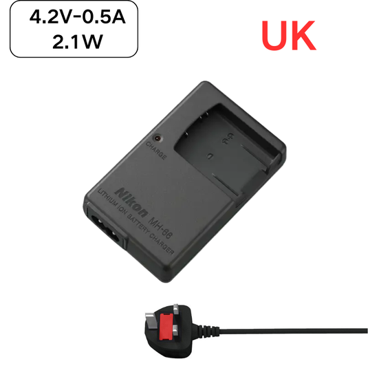 [MH-66][4.2V-0.5A] Nikon EN-EL19 Coolpix S100 S2500 S2700 S2800 Series - Camera Charger Power Supply Adapter - Polar Tech Australia