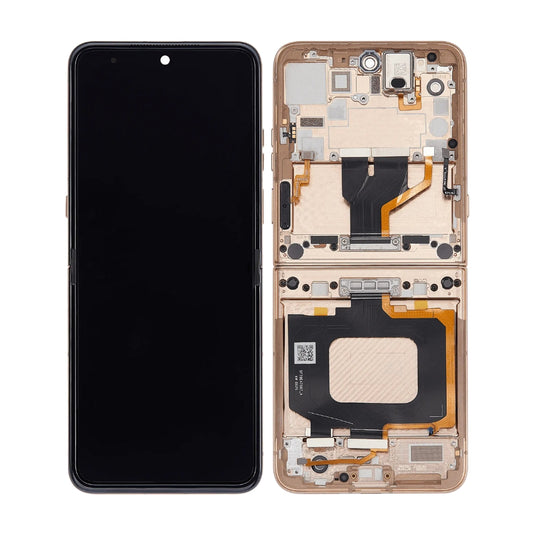 [Inner Screen][With Frame] Motorola Razr Ultra 2025 / Razr 60 Ultra - AMOLED LCD Touch Digitizer Screen Display Assembly