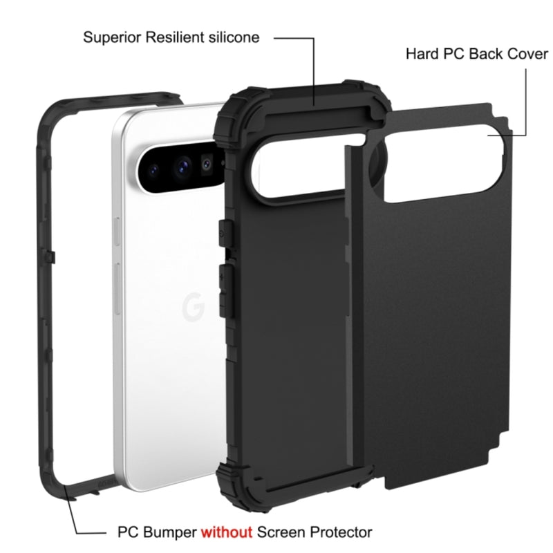 Cargue la imagen en el visor de la galería, Google Pixel 9 Pro XL - Silicone Hybrid PC Shockproof Phone Case - Polar Tech Australia
