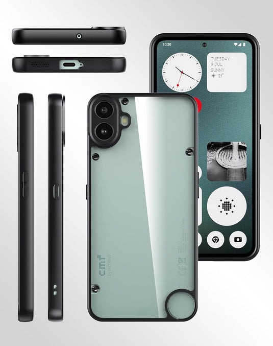Nothing CMF Phone 1 - Shockproof Hard PC Back  Soft TPU Bumper Case - Polar Tech Australia