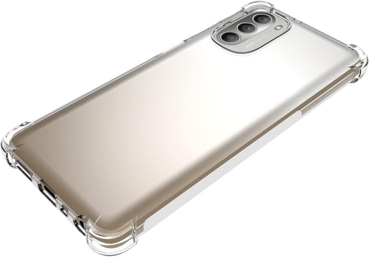 Motorola Moto G51 5G - AirPillow Cushion Transparent Soft Clear TPU Four Corners Protective Case - Polar Tech Australia