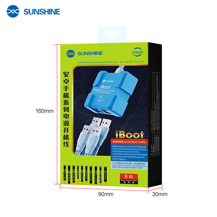 Cargue la imagen en el visor de la galería, [iBoot B] SUNSHINE Android Phone Series Power Cable - Polar Tech Australia

