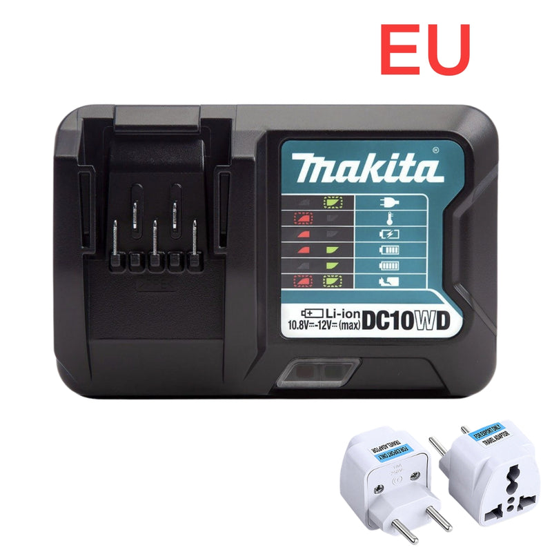 Chargez l&#39;image dans la visionneuse de la galerie, [DC10WD][10.8V~12V-2.0A] Genuine Original Makita Fast Charger Electrical Tool Li-ion Battery - Replacement Charger - Polar Tech Australia
