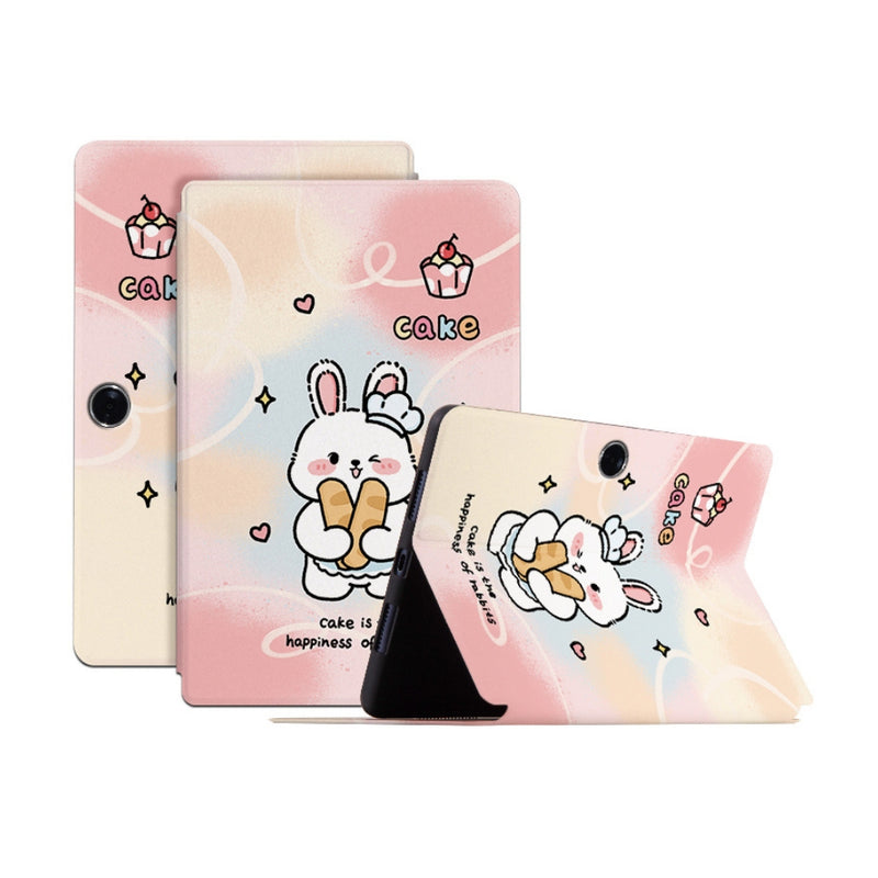Load image into Gallery viewer, OPPO Pad Neo (OPD2302, OPD2303) - Cute Cartoon Pattern Magnetic Flip Stand Protective Case - Polar Tech Australia
