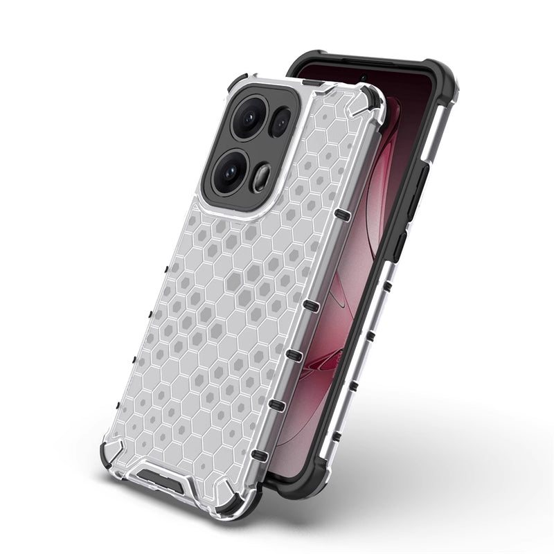 Load image into Gallery viewer, OPPO Reno13 Pro 5G (CPH2697) - Honeycomb Transparent Shockproof Protection Case - Polar Tech Australia
