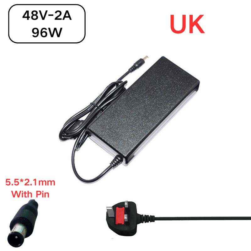 Load image into Gallery viewer, [48V-1.5A~2A][5.5*2.1mm With Central Pin] OEM Swann NVR8-7300 7400 7285 Series - Power Supply Adapter Wall Charger - Polar Tech Australia
