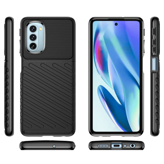 Motorola Moto G50 5G - Thunder Series Twill Texture Thickened Anti-fall Protection TPU Case